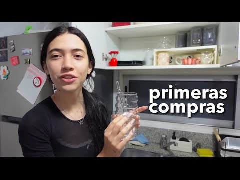 HACIENDO LAS PRIMERAS COMPRAS PARA MI DEPARTAMENTO 