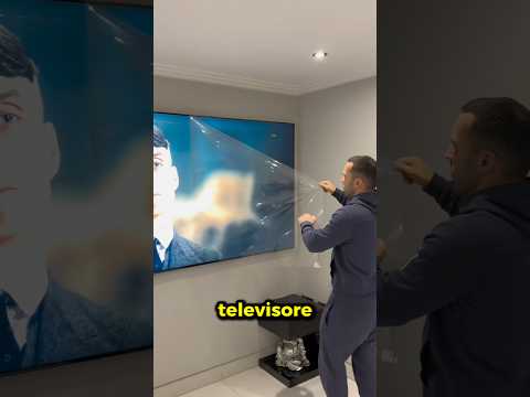 Non rimuovere MAI la pellicola del TELEVISORE!😨
