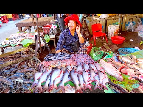 Chhouk Meas Market in Phnom Penh City