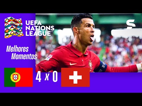 Gols e lances de Portugal x Suíça