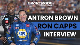 ORIW: Interview with NHRA Stars, Antron Brown and Ron Capps