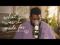 Billie Eilish What Was I Made For Cover Blaze Johnson Jr