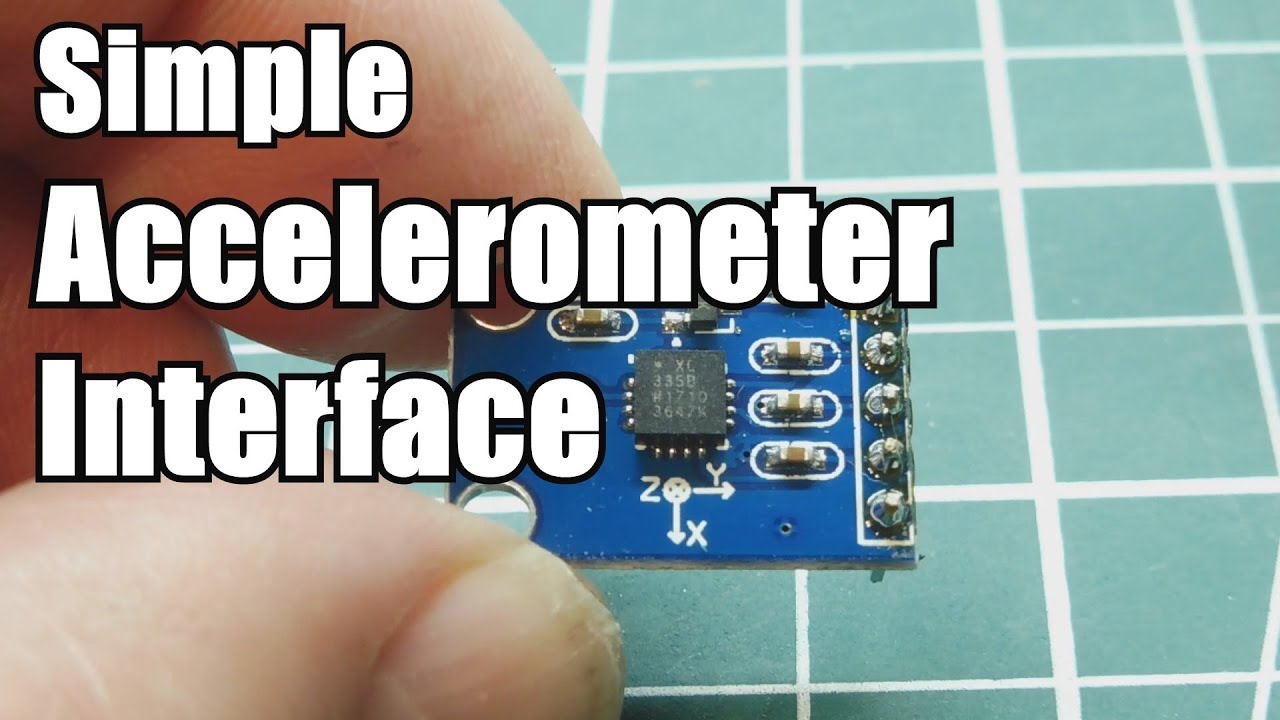 Simple Accelerometer Interface    / ADXL335B