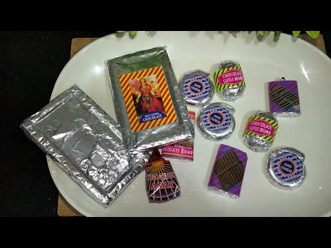 आज हम बनायेंगे दिवाली के लिए चाकलेट|Diwali special Cracker Chocolate| How to make cracker chocolate,