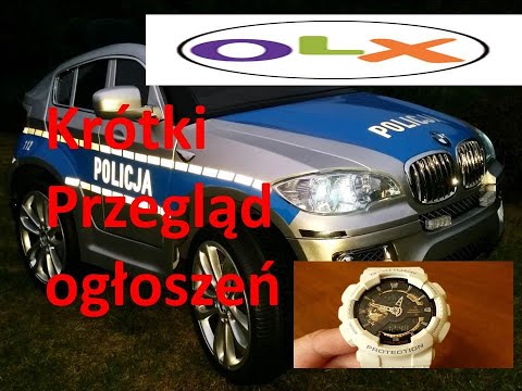 OLX: oszustwa na kuriera, Radiowóz niegodny zaufania, G-Shock