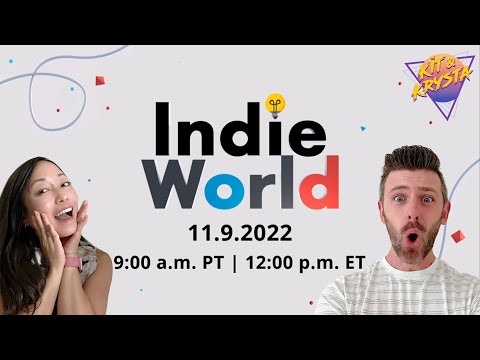 Indie World Showcase 11.9.2022 LIVE Reactions - Kit & Krysta