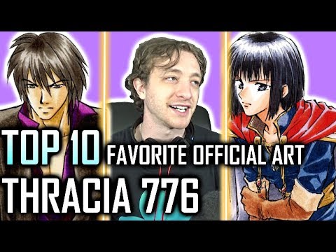 TOP 10 Favorite Character Designs from Fire Emblem: Thracia 776.