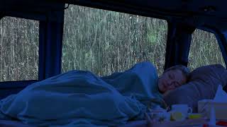 Sons de chuva sem anúncios para dormir - ASMR Sons de chuva e trovão para dormir e relaxar