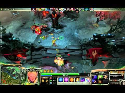 Dota 2: Invoker-Dire late game comeback