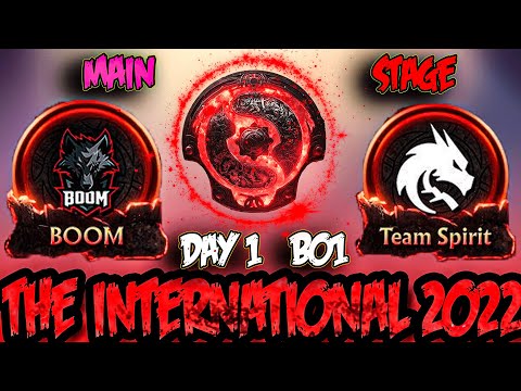 Team Spirit vs BOOM Esports BO1 The International 2022 Main Stage - TI11 Day 1 Highlights