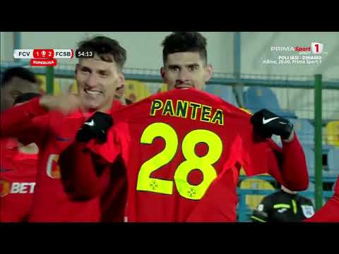REZUMAT: FC Voluntari - FCSB 1-2. "Mbappe" Coman a făcut spectacol