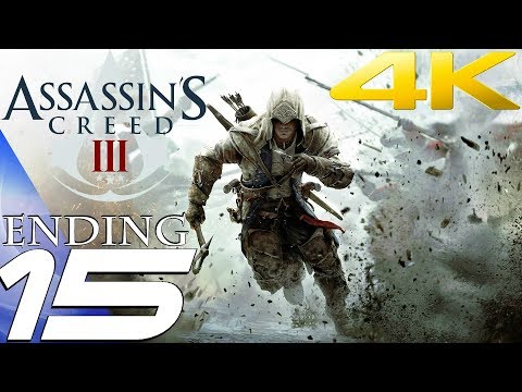 Assassin's Creed 3 - Gameplay Walkthrough Part 15 - Ending & Charles Lee Death [4K 60FPS]