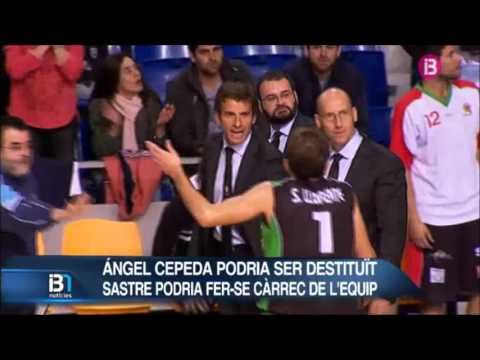 Ángel Cepeda podría dejar de ser entrenador del Palma Air Europa (IB3 Notícies migdia)