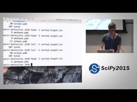 Software Carpentry 2 Day Scientific Python Course Part 1 of 4 | SciPy 2015 Tutorial | Azalee Bos