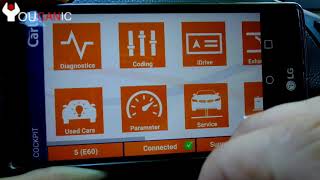 How to register new BMW battery using Carly adapter