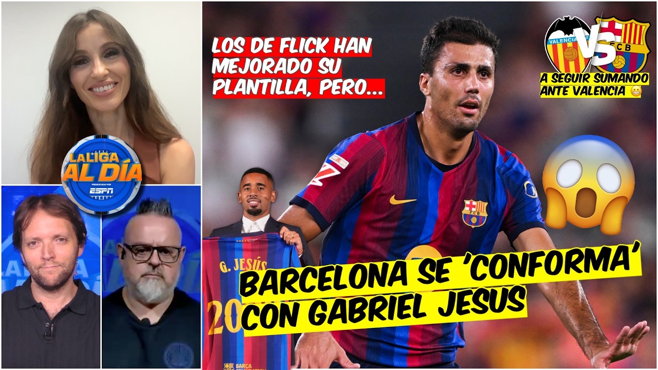 Barcelona HA MEJORADO su PLANTILLA pero Gabriel Jesus NO ES Julián Álvarez | La Liga Al Día