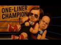 Baby Mitch Hedberg vs Baby Steven Wright. Who will be the “One-Liner Champion”?