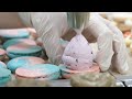 How Macaron Artist Sugar Bean Makes Character Macaron Macaron Art ㅡ Handmade