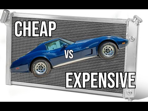 C3 Corvette CHEAP VS EXPENSIVE Aluminum Radiator. Which one is worth the money?