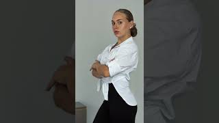 ELIS - košile, bílá - sedne od velikosti S do XL