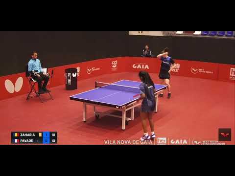 Vila Nova de Gaia 2022, U19 F - Elena Zaharia vs Prithika Pavade
