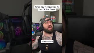 WHEN YOU TELL YOUR KIDS TO GET OFF THE GAME!! #Shorts