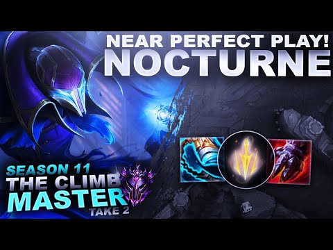 I PLAY NEAR TO PERFECT WITH NOCTURNE! - Climb to Master S11 | League of Legends