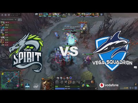 Team. Spirit vs Vega Squadron - Game 2 - ESL One Katowice 2019 powered by Intel