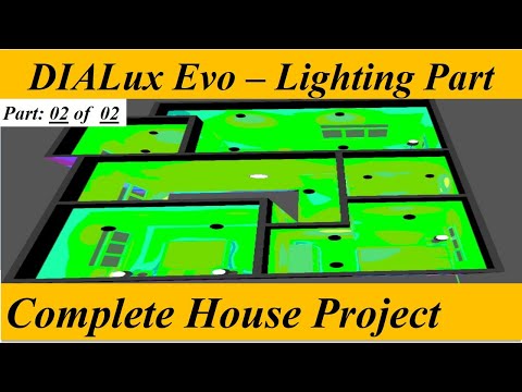 DIALux Evo tutorial lighting | Part 2 of 2