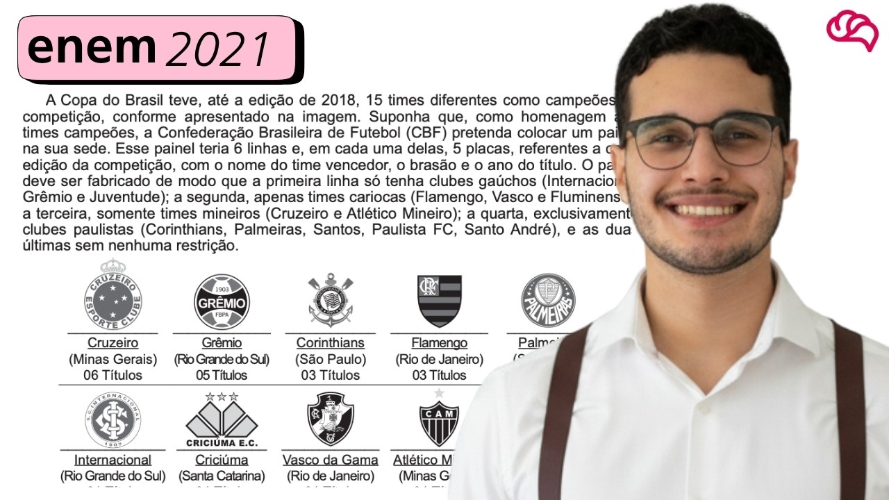 Resolução em Vídeo — Questão 138 ENEM 2021