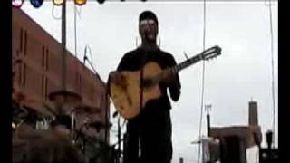 Tom Morello - Providence RI 8/2/09 - PMRC Protest Rap & Guerilla Radio