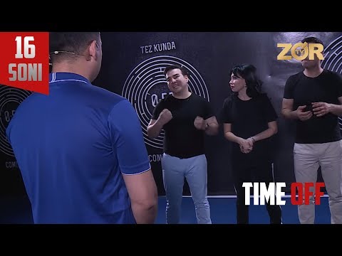 Time OFF 16-soni - Ma'mur Xolmedov, Barno Xamzaxon, Ilhom Oripov (08.08.2017)