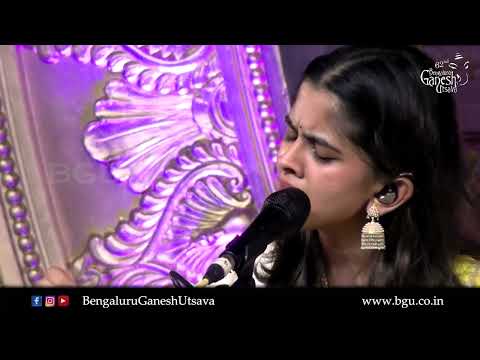 MADHAVA MAMAVA DEVA | Uthara Unnikrishnan | Bhakti Sangeetha | 62nd Bengaluru Ganesh Utsava 2024