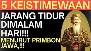 Download lagu 5 KEISTIMEWAAN JARANG TIDUR DIMALAM HARI, NOMOR 5 BIKIN KAGET! mp3