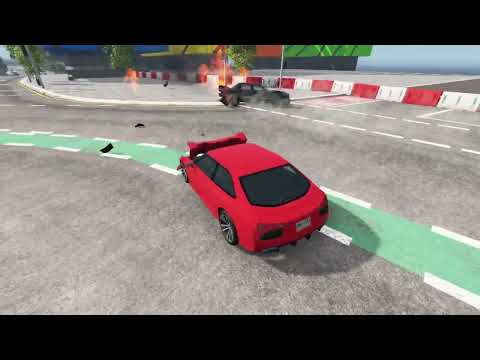 Real Car Crashes #44 BeamNG.Drive