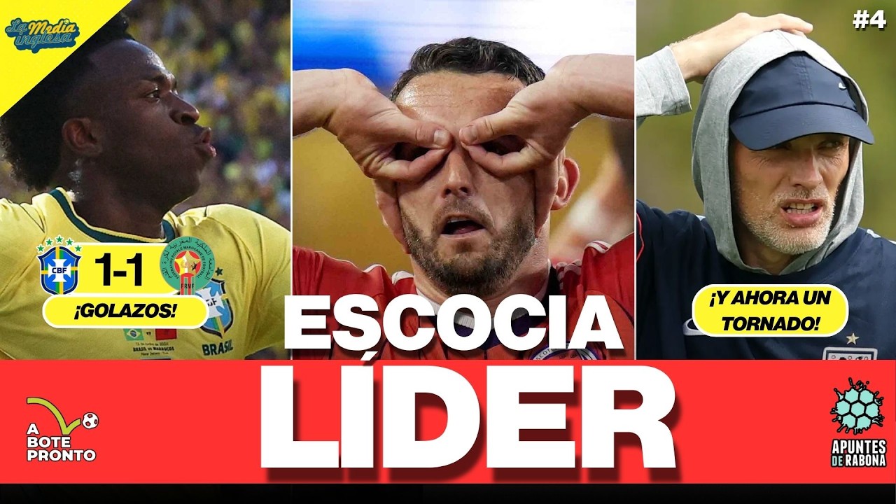 ESCOCIA ES LIDER Y BRASIL EMPATA | RABONA INGLESA #4 CON  @ApuntesdeRabona  Y  @DestinoNY ​