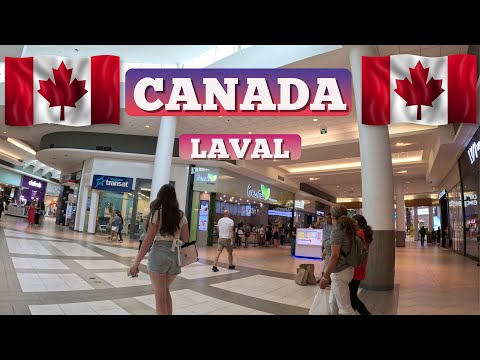 [4K] Laval, Quebec, CANADA | Walk Tour | Carrefour LAVAL