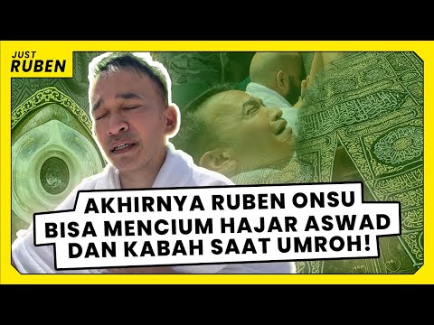 Just Ruben - Akhirnya Ruben Onsu Bisa mencium Hajar Aswad dan Kabah saat Umroh