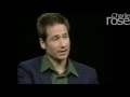 David Duchovny Chris Carter On The X Files Success 2001 1998 Charlie Rose