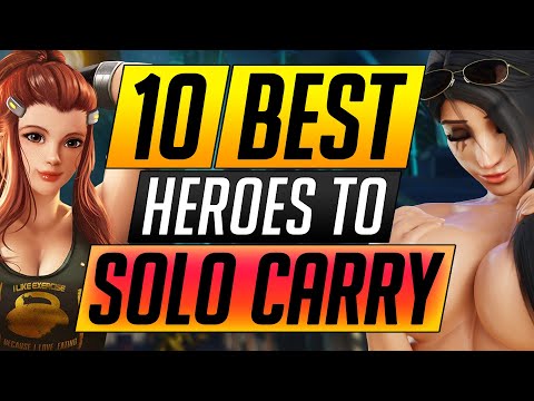 10 Heroes for EASY WINS to ESCAPE ELO HELL - INSANE Tips and Tricks - Overwatch Guide