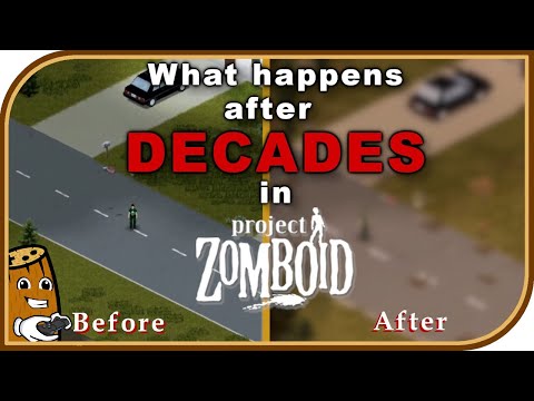 I Left it Running at 1000x speed for a week! How Much Changed? - Time Travel in Project Zomboid