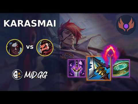 MID.GG: [ KarasMai ] Kayn JUNGLE vs Graves | NA MASTER | LOL Season 2026