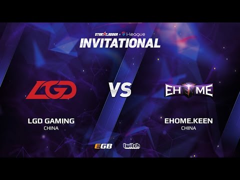 LGD Gaming vs EHOME.Keen, Game 2, SL i-League Invitational S2, CN Qualifier