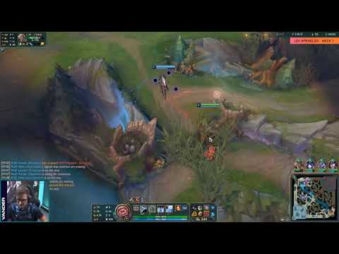 [RGE Vander Pro View] Rogue vs MadLions RGE Vander nautilus sup | LEC Spring 2020 vander perspective