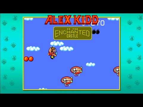 Alex Kidd in the Enchanted Castle - Stage 10: To the Sky...