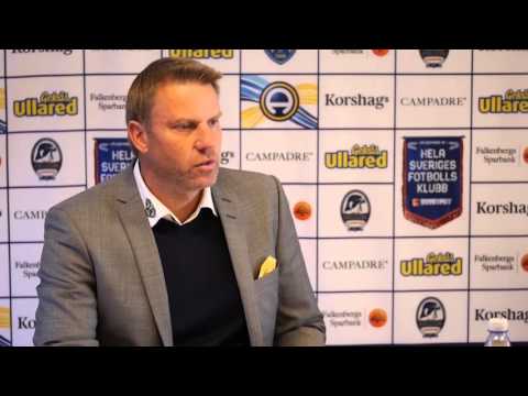 Presskonferens, Falkenberg - Häcken, Allsvenskan 2015