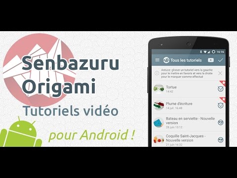 Senbazuru Origami - Tutoriels Video