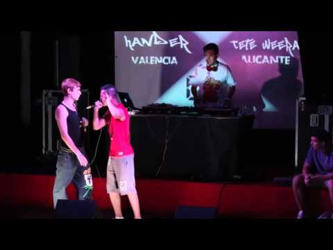 Hander VS Tete Weeras - 8avos -  Hipnotik Valencia 2014