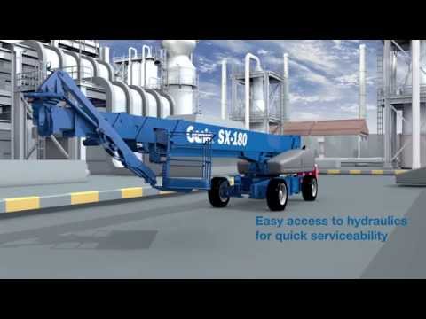 Genie SX-180 Telescopic Boom Lift at ABLE Equipment Rental