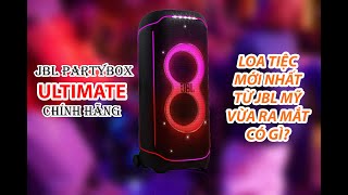 LOA JBL PARTY BOX ULTIMATE CHÍNH HÃNG, LED ĐA HƯỚNG, WIFI STREAMING